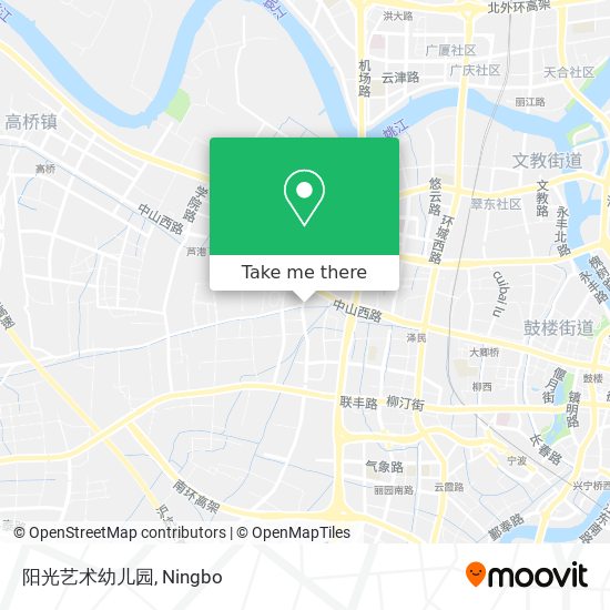 阳光艺术幼儿园 map