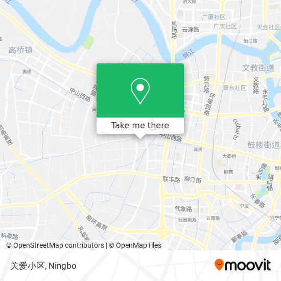 关爱小区 map
