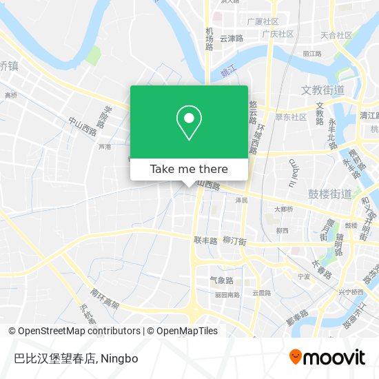 巴比汉堡望春店 map