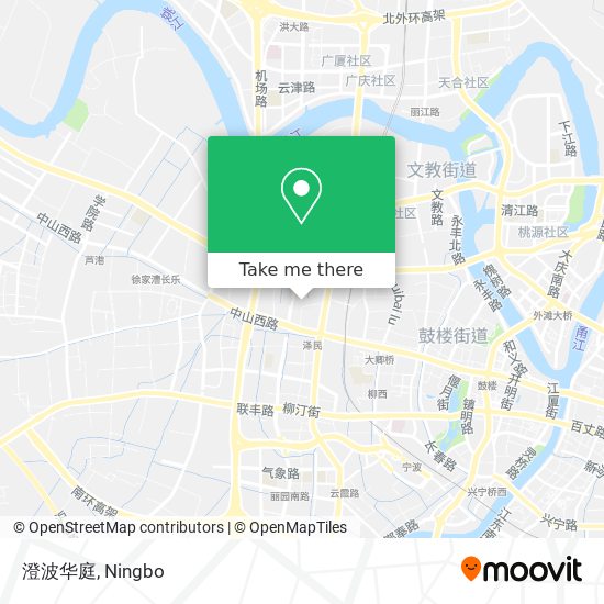澄波华庭 map