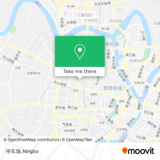 停车场 map
