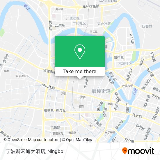 宁波新宏通大酒店 map