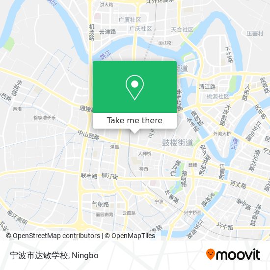 宁波市达敏学校 map