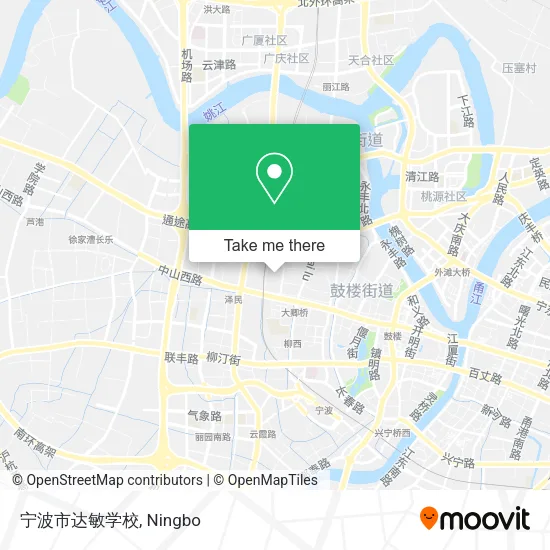 宁波市达敏学校 map