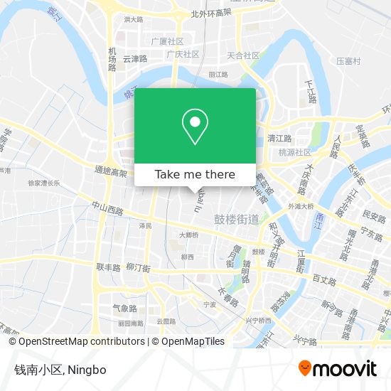 钱南小区 map
