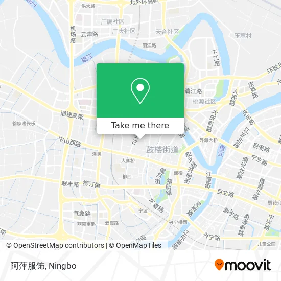 阿萍服饰 map