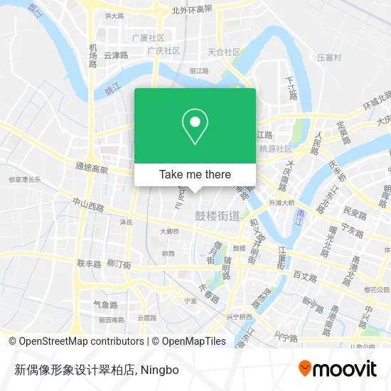 新偶像形象设计翠柏店 map