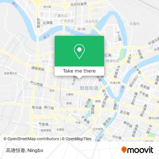 高塘恒春 map