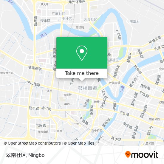 翠南社区 map
