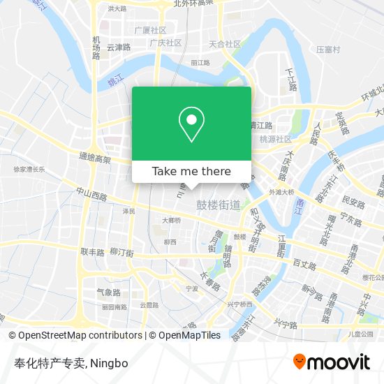 奉化特产专卖 map