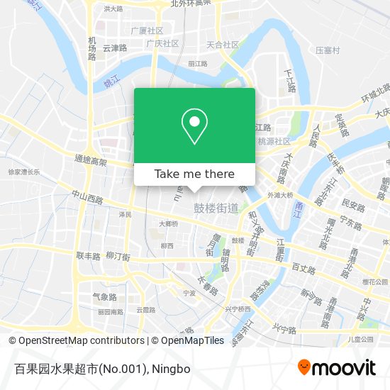百果园水果超市(No.001) map