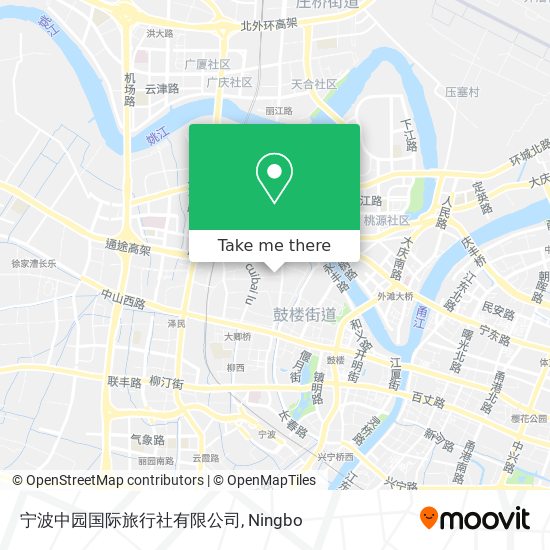 宁波中园国际旅行社有限公司 map