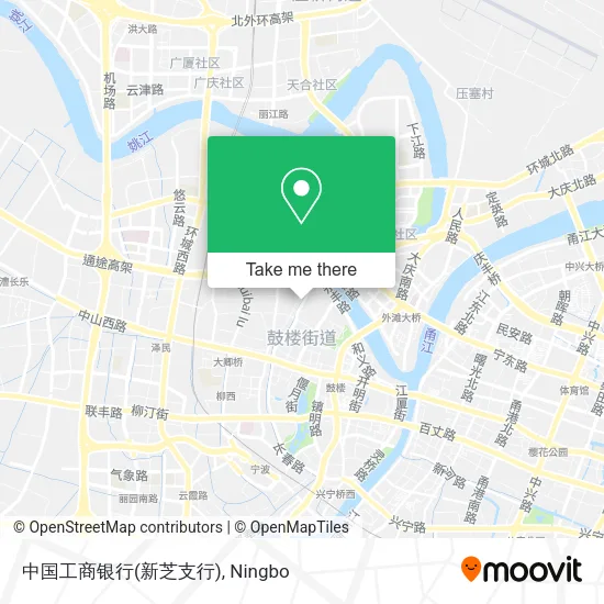 中国工商银行(新芝支行) map