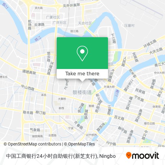 中国工商银行24小时自助银行(新芝支行) map