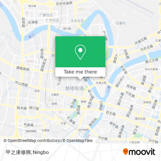 甲之康修脚 map