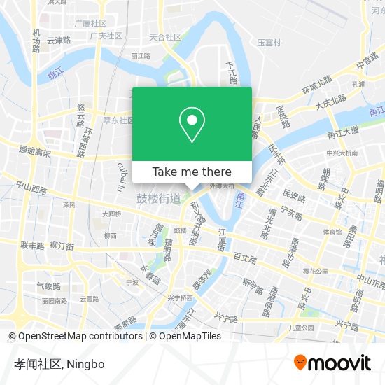 孝闻社区 map