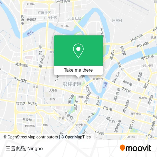 三雪食品 map