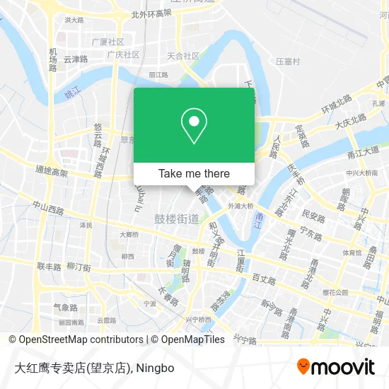 大红鹰专卖店(望京店) map