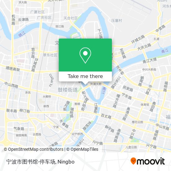 宁波市图书馆-停车场 map