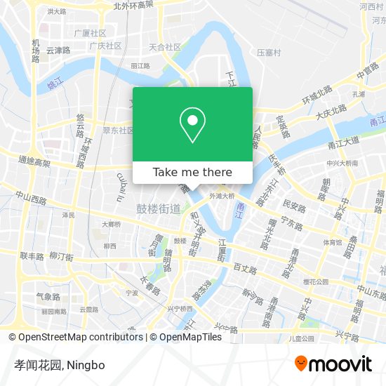 孝闻花园 map
