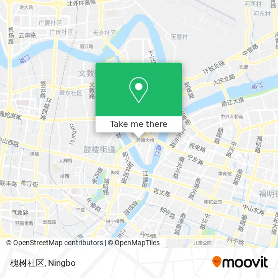 槐树社区 map