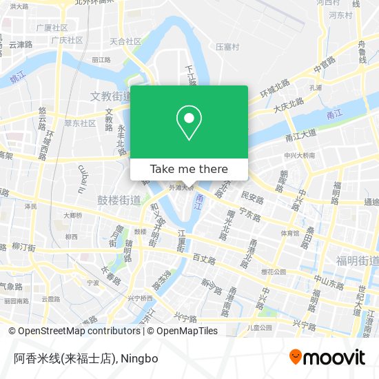 阿香米线(来福士店) map