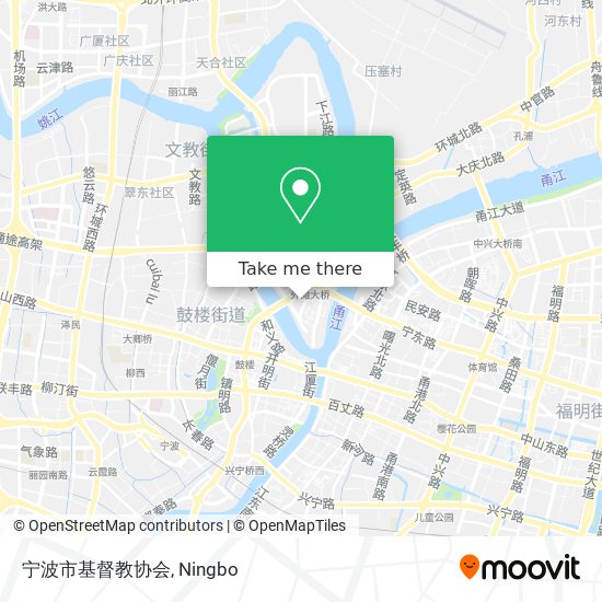 宁波市基督教协会 map