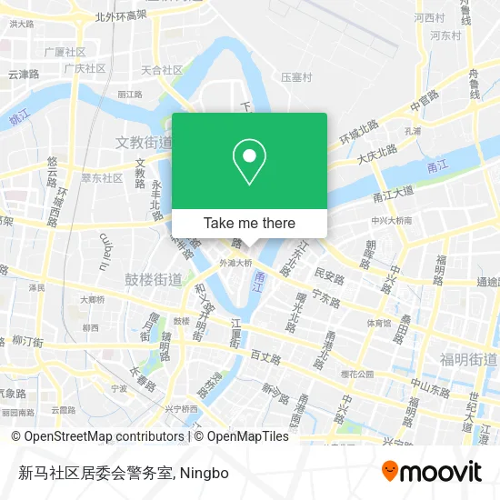 新马社区居委会警务室 map