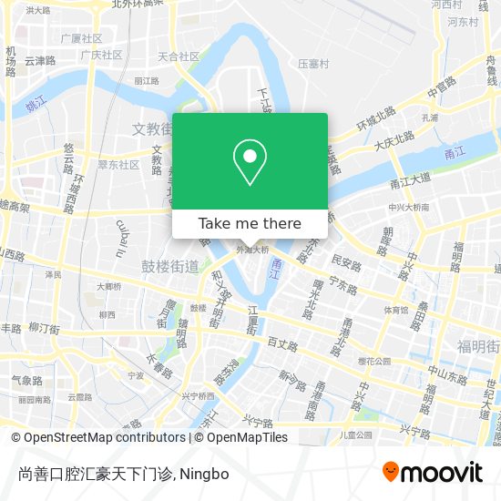 尚善口腔汇豪天下门诊 map