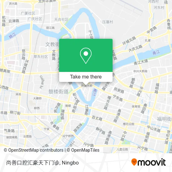 尚善口腔汇豪天下门诊 map