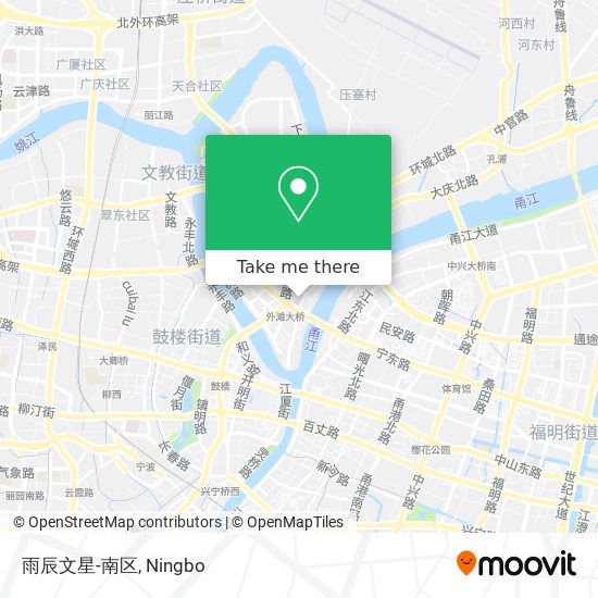 雨辰文星-南区 map