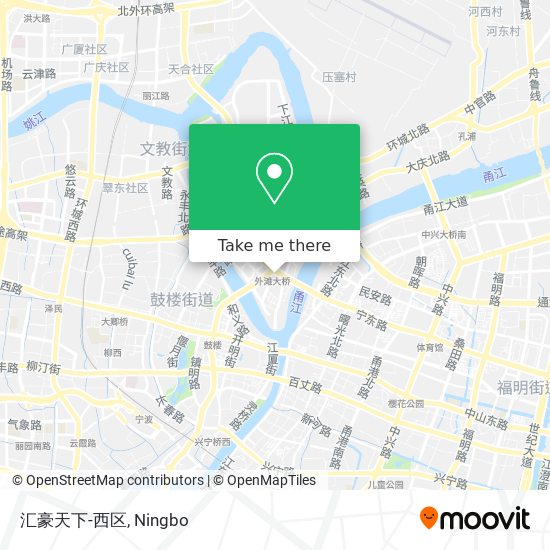 汇豪天下-西区 map