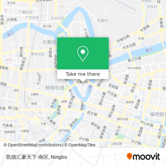 凯德汇豪天下-南区 map