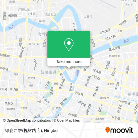绿姿西饼(槐树路店) map