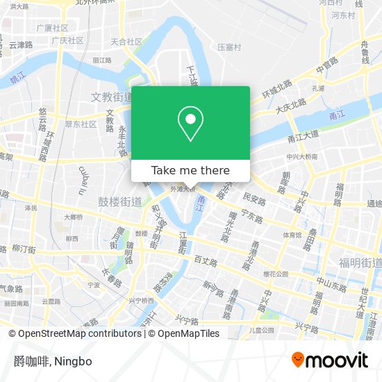 爵咖啡 map