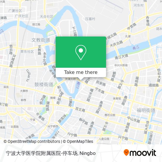 宁波大学医学院附属医院-停车场 map