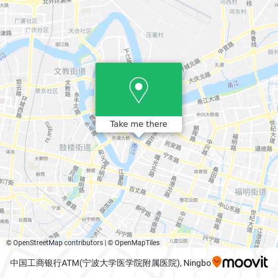 中国工商银行ATM(宁波大学医学院附属医院) map
