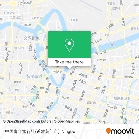 中国青年旅行社(茗雅苑门市) map