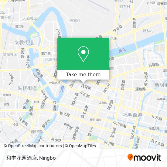 和丰花园酒店 map