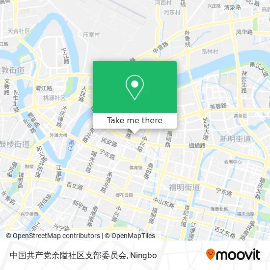 中国共产党余隘社区支部委员会 map