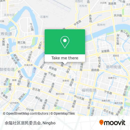 余隘社区居民委员会 map