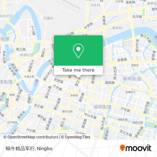 蜗牛精品车行 map
