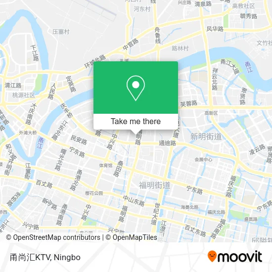 甬尚汇KTV map