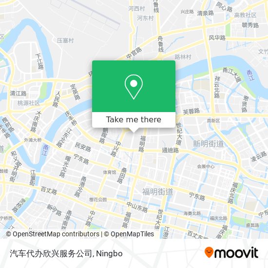 汽车代办欣兴服务公司 map