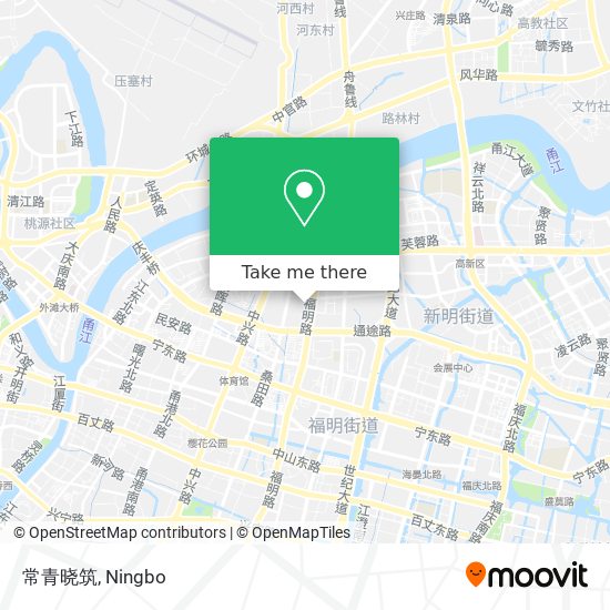 常青晓筑 map