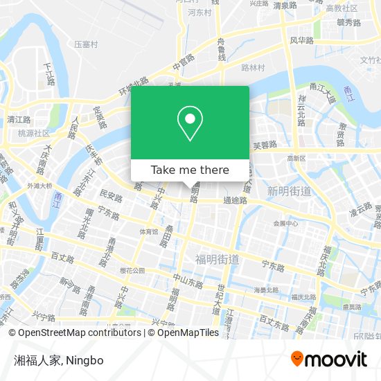 湘福人家 map