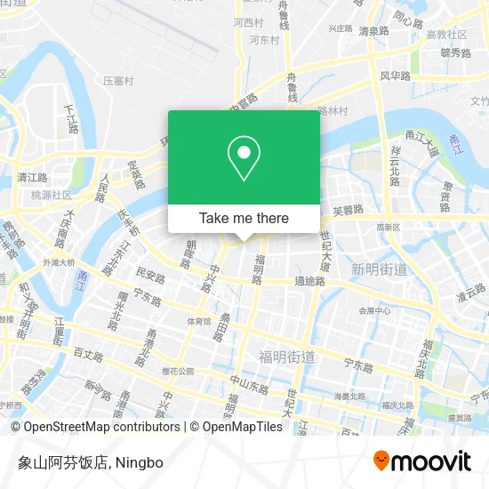 象山阿芬饭店 map