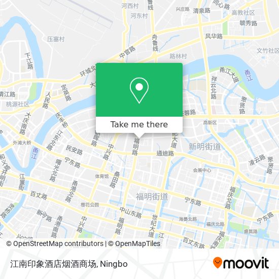 江南印象酒店烟酒商场 map