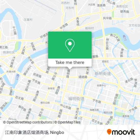 江南印象酒店烟酒商场 map