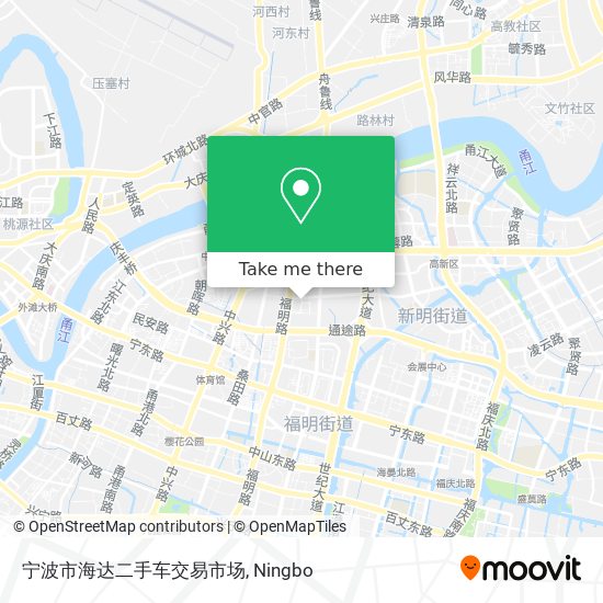 宁波市海达二手车交易市场 map